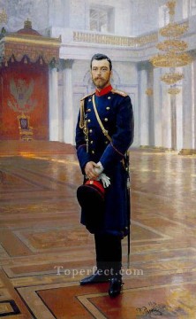 ニコライ 2 世の肖像 ロシア最後の皇帝 ロシアのリアリズム イリヤ・レーピン Oil Paintings